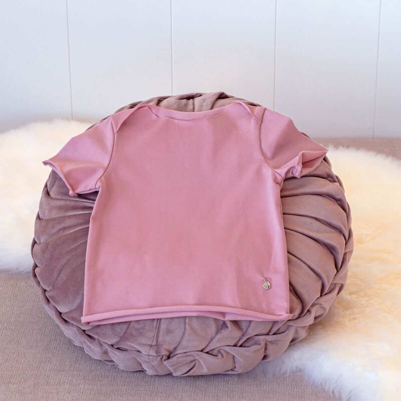 Shirt kurzarm Kind Baumwolle rosa