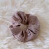 Haargummi Musselin beige